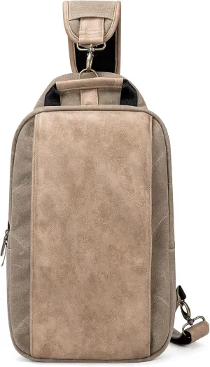 Canvas Messenger Bag Sling Bag Crossbody Shoulder Bag for Men Women Travel Work Satchel Bags