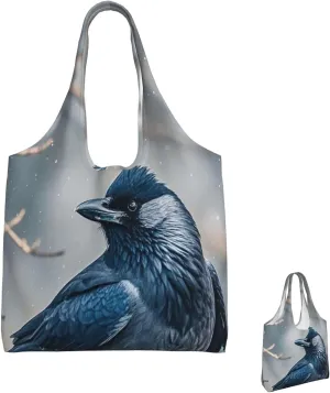 Canvas Tote Bag Lightweight Reusable Grocery Shopping Bag Brook Trout Fly Fishing Handbag for Women Men