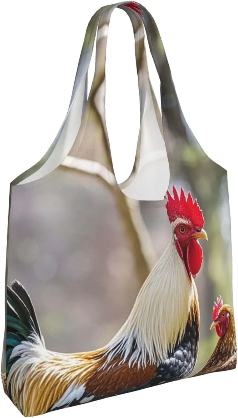 Canvas Tote Bag Lightweight Reusable Grocery Shopping Bag Sloth Sunflower Handbag for Women Men