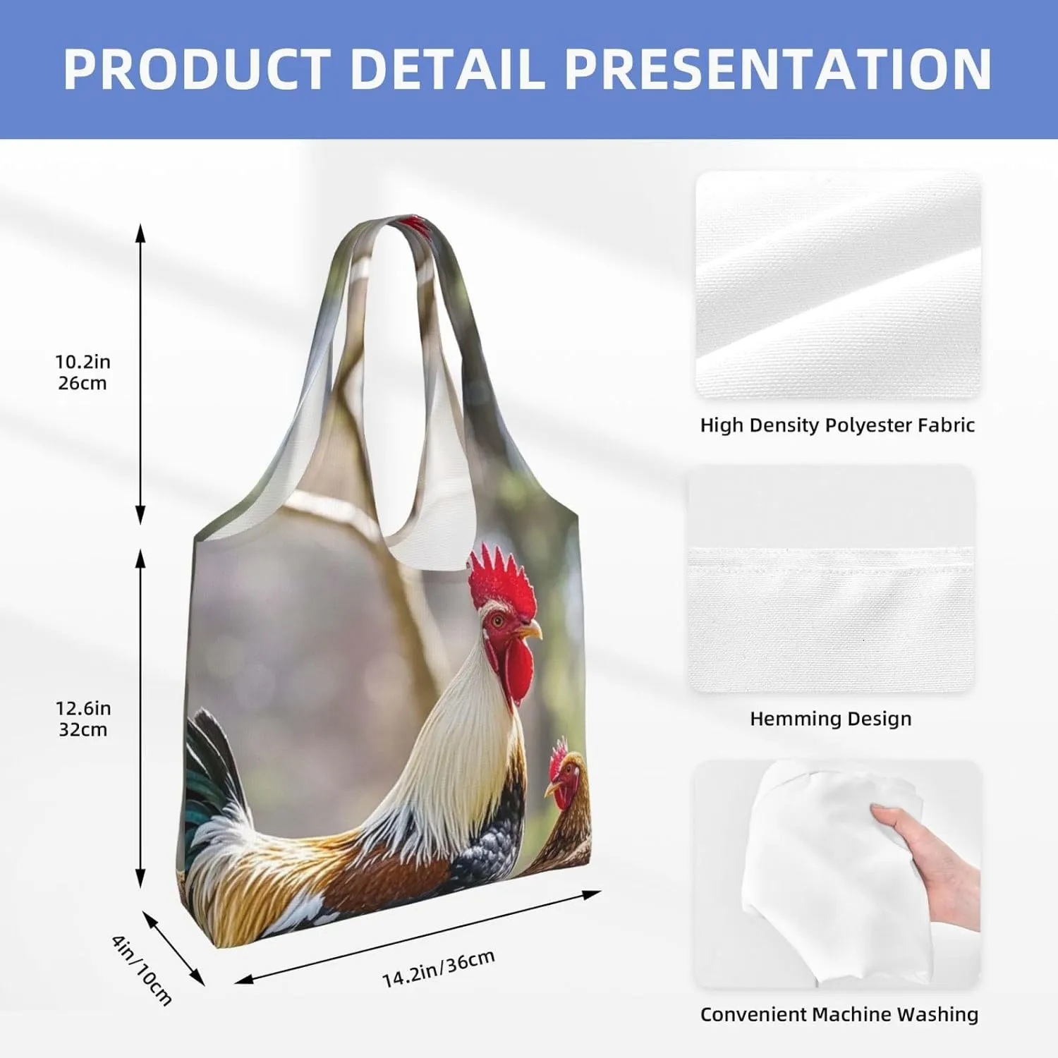 Canvas Tote Bag Lightweight Reusable Grocery Shopping Bag Sloth Sunflower Handbag for Women Men