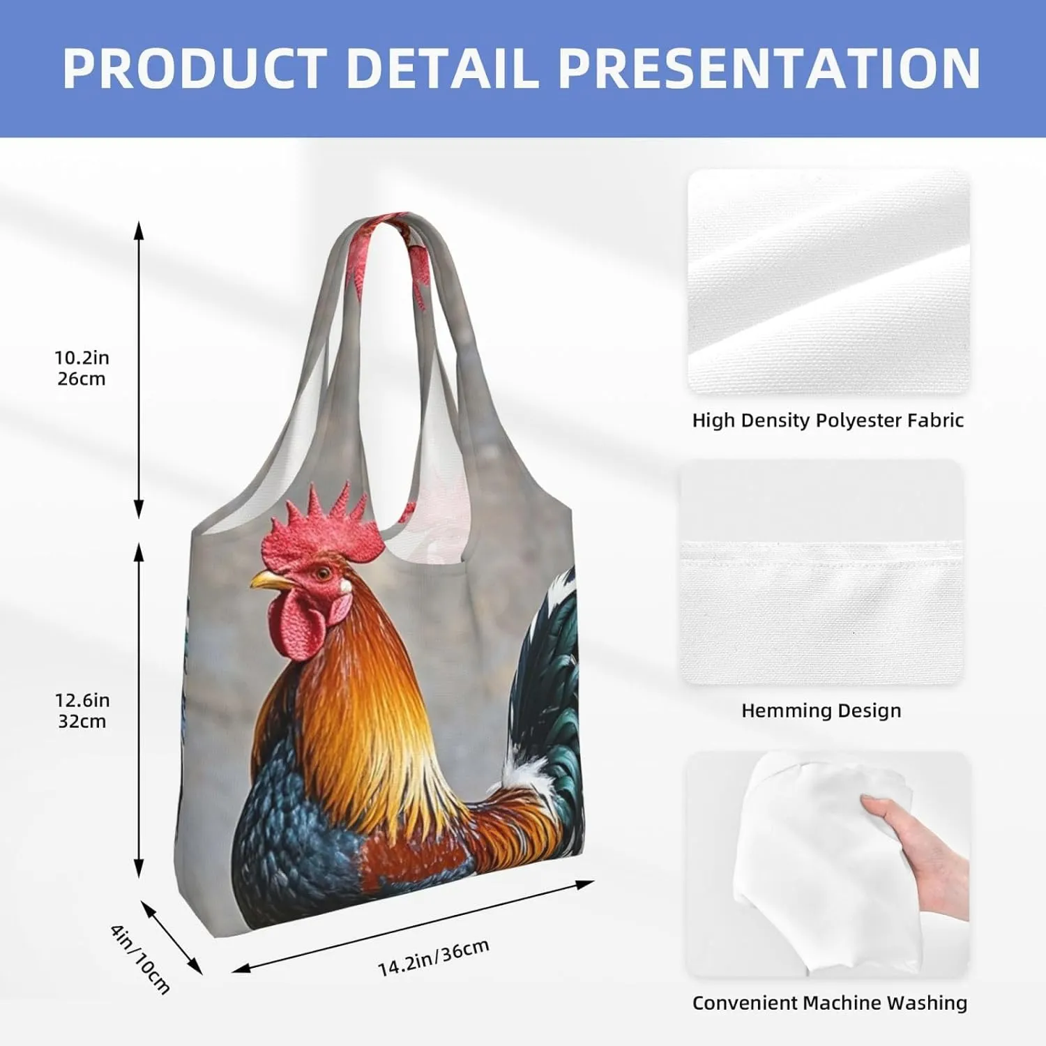 Canvas Tote Bag Lightweight Reusable Grocery Shopping Bag Sloth Sunflower Handbag for Women Men