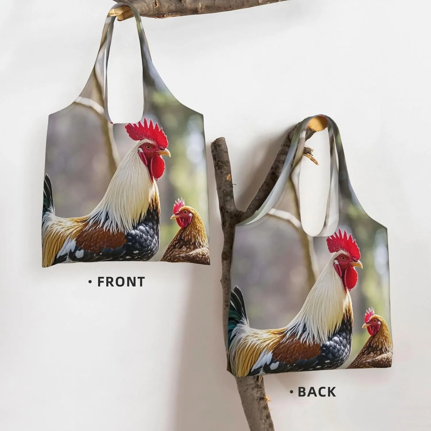 Canvas Tote Bag Lightweight Reusable Grocery Shopping Bag Sloth Sunflower Handbag for Women Men