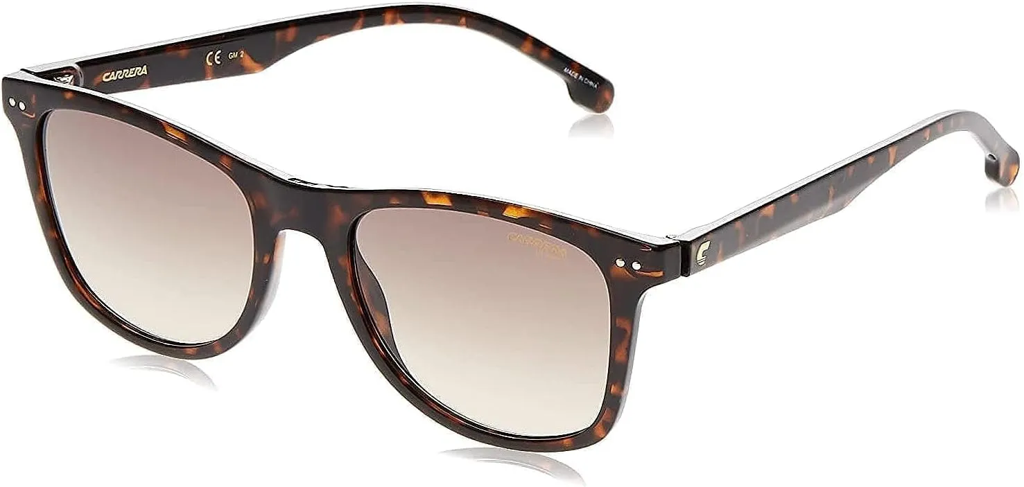 Carrera 2022T/S Rectangular Sunglasses, Brown/Brown Gradient, 51mm, 18mm