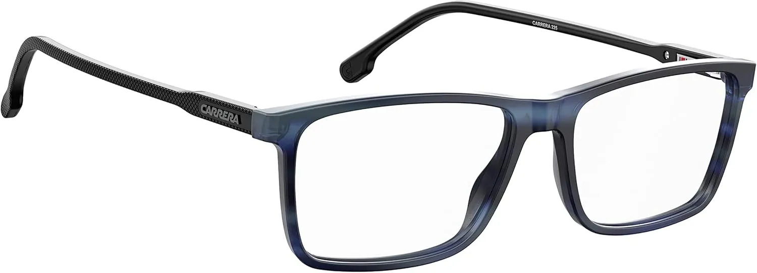 Carrera Men's 225 Rectangular Prescription Eyewear Frames