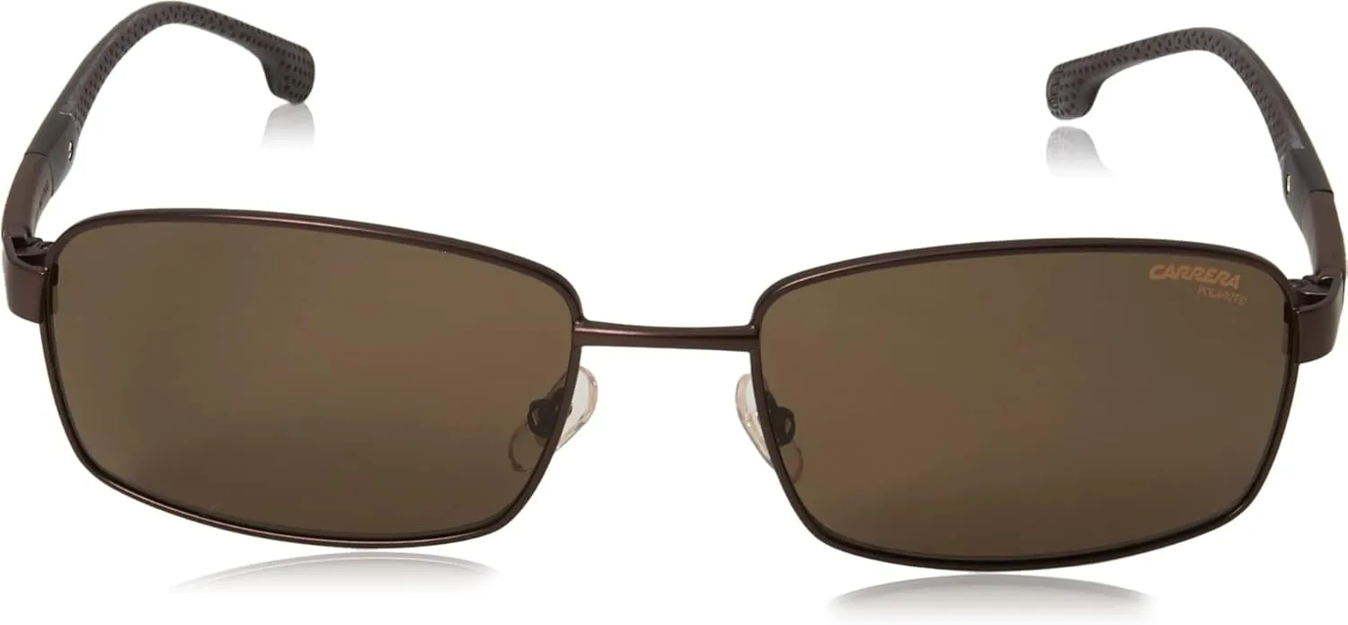 Carrera Men's 8037/S Rectangular Sunglasses