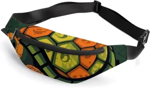 Cartoon Turtle Fanny Pack for Women Men Waist Bag Waterproof Belt Bag with Adjustable Strap