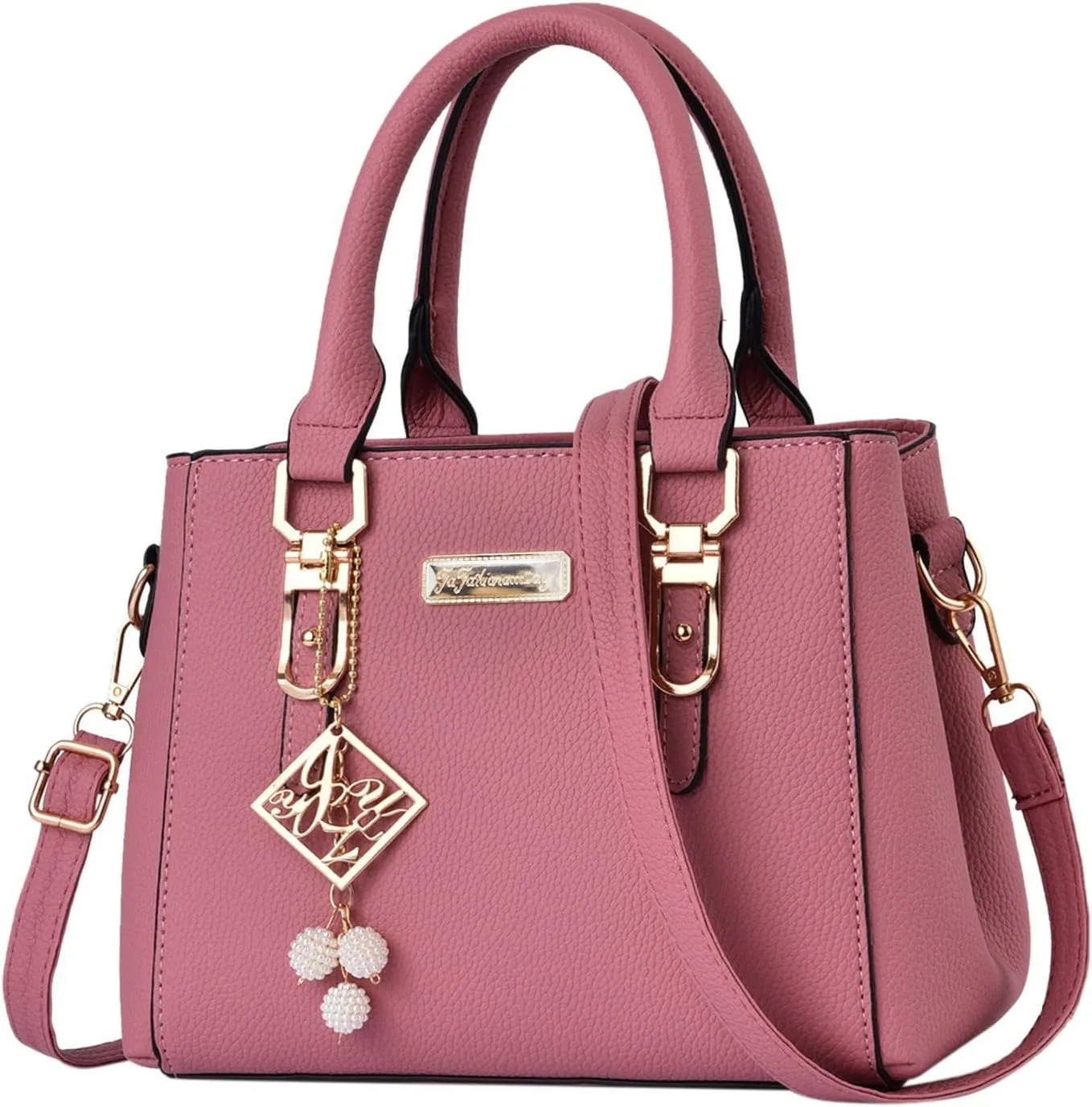 Casual Leather Messenger Bags Large Capacity Handbag Fashion Womens Bag Leather Shoulder Bag for Men (One Size)