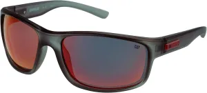 CAT 8019 Men's Polarized High Wrap Rectangular Sunglasses, 63 mm, UV400 Protection