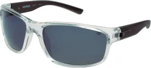 CAT 8019 Men's Polarized High Wrap Rectangular Sunglasses, 63 mm, UV400 Protection