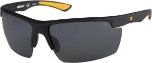 Caterpillar Men's Pickup Polarized Sunglasses Rectangular