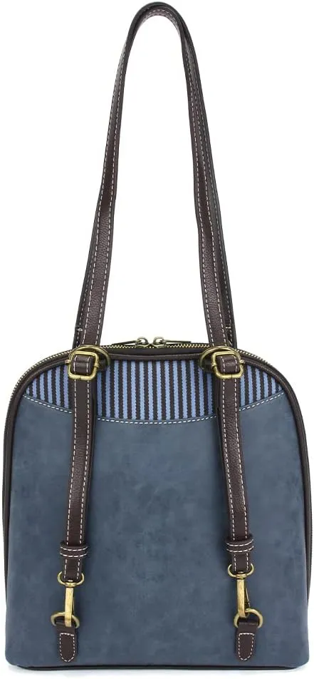 CHALA Convertible Backpack Purse - Women Convertible Shoulder Purse with Adjustable Strap