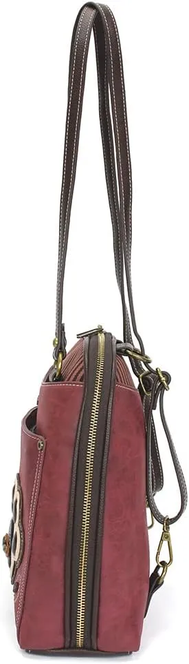 CHALA Convertible Backpack Purse - Women Convertible Shoulder Purse with Adjustable Strap