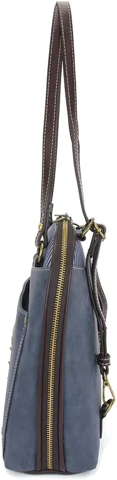 CHALA Convertible Backpack Purse - Women Convertible Shoulder Purse with Adjustable Strap