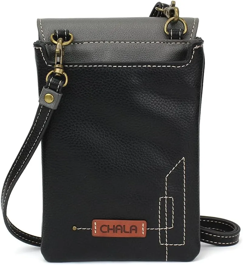 CHALA Crossbody Cell Phone Purse | Women's Multi-Color Wristlet Handbags with Adjustable Strap