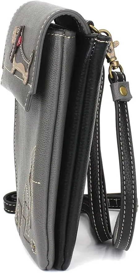 CHALA Crossbody Cell Phone Purse | Women's Multi-Color Wristlet Handbags with Adjustable Strap