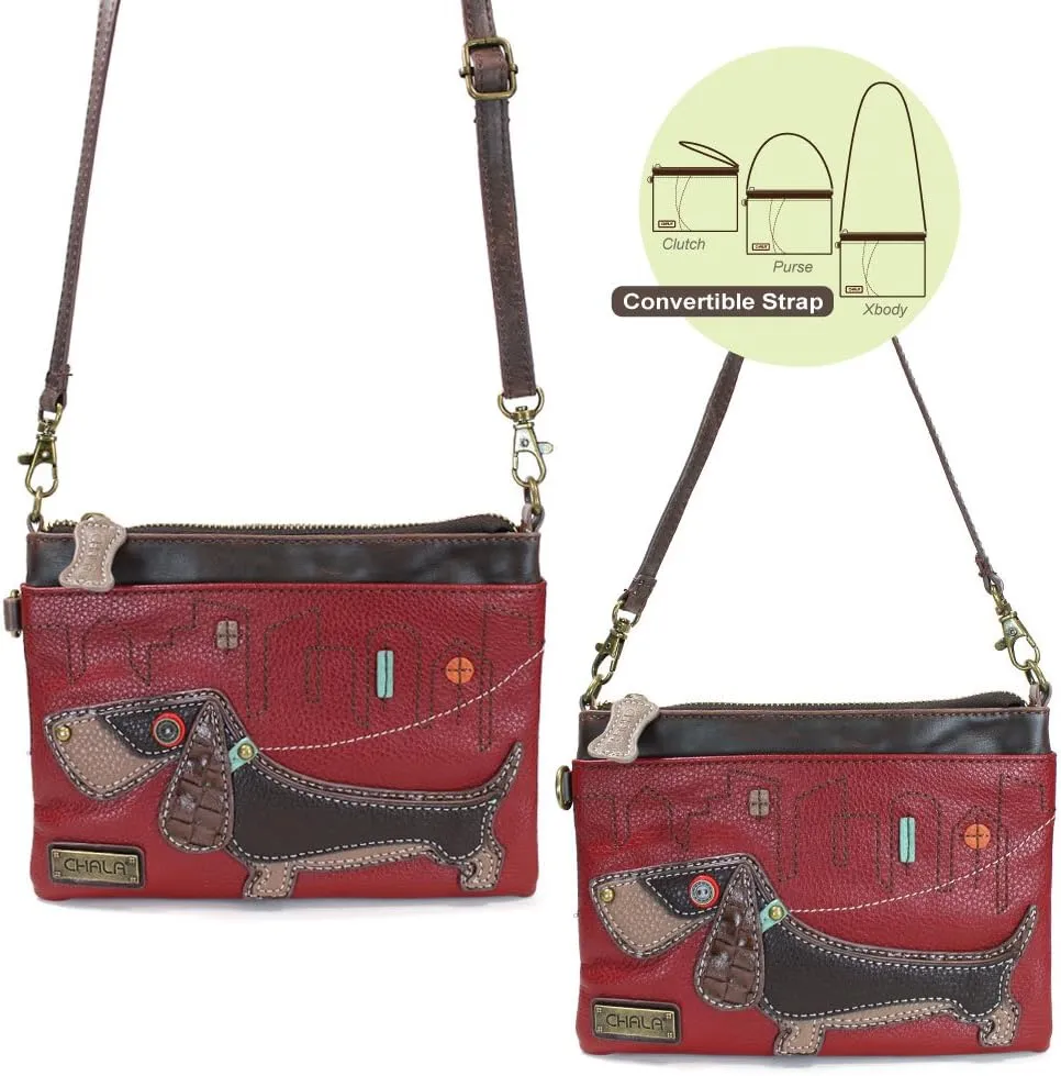 CHALA Mini Crossbody/Purse with Convertible Strap Stylish, Compact, Versatile