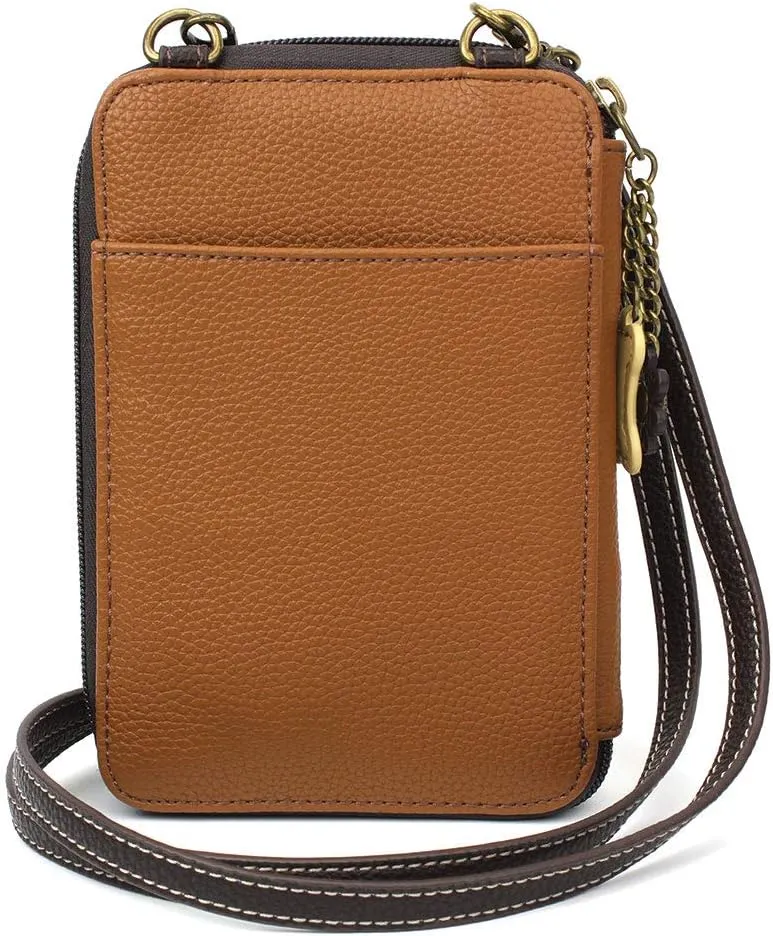 CHALA Wallet Crossbody Cell Phone Purse - Women Faux Leather Multicolor Handbag with Adjustable Strap