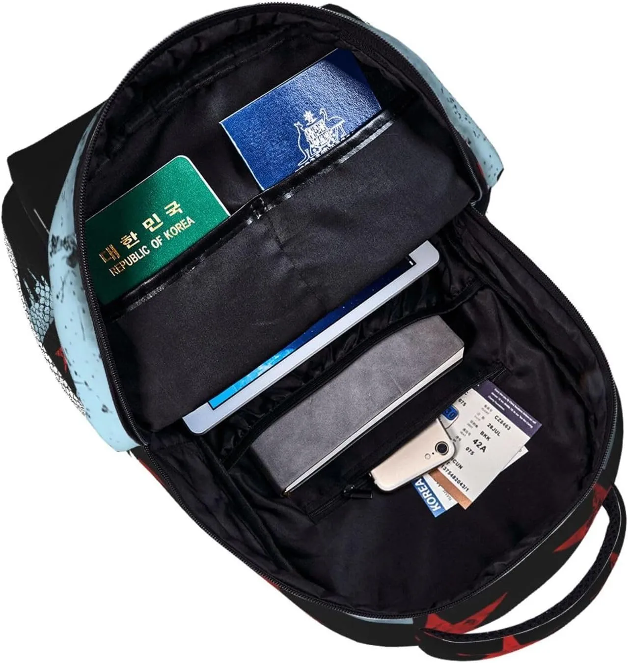 Chicago City Flag Backpacks 15in Laptop Backpack Multipurpose Double Shoulder Bag For Men Women Gifts