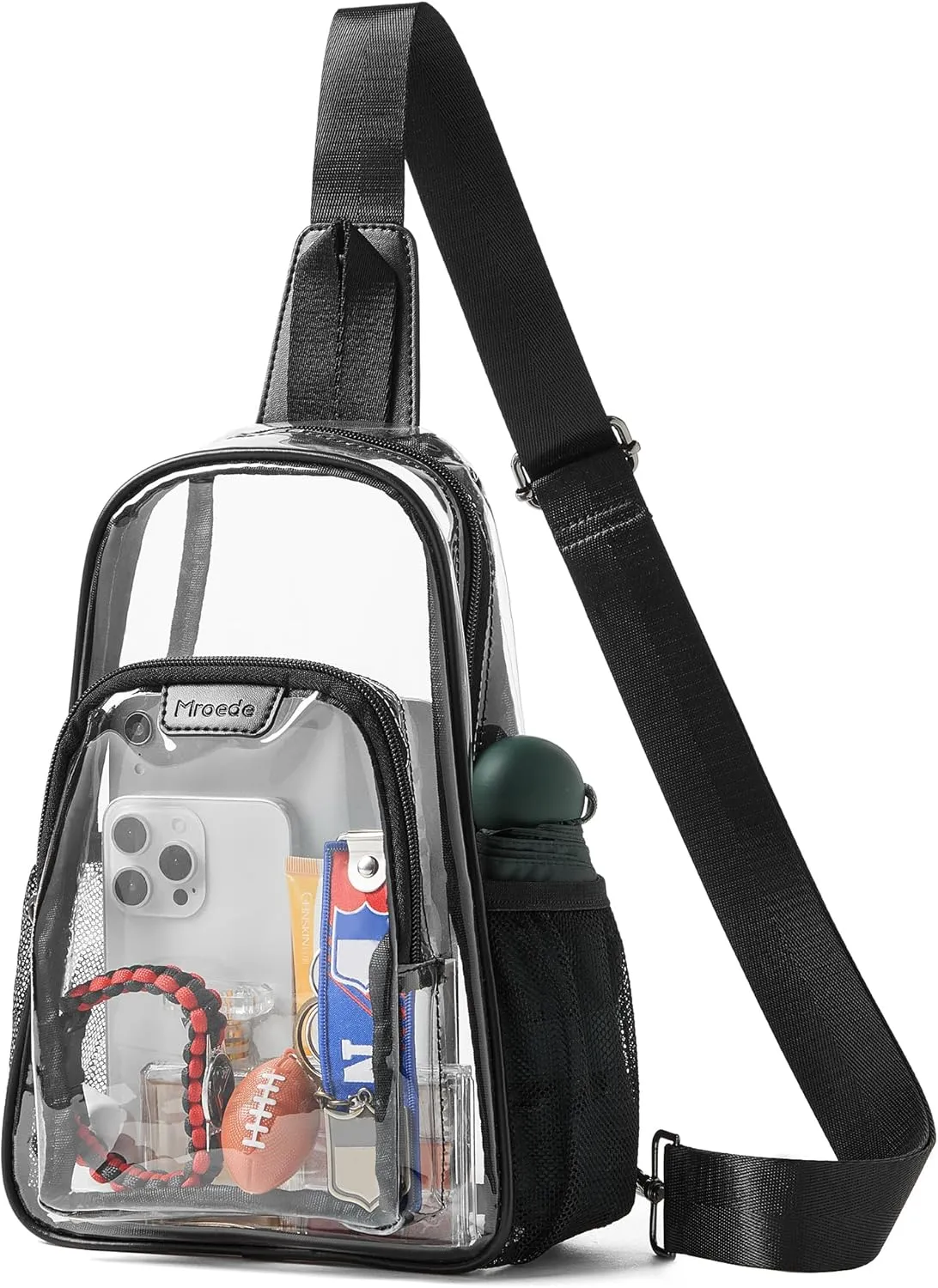 Clear Bag for Stadium Events Approved Clear Purses for Women Crossbody Transparent Bag Stadium Bags for Concert Sport