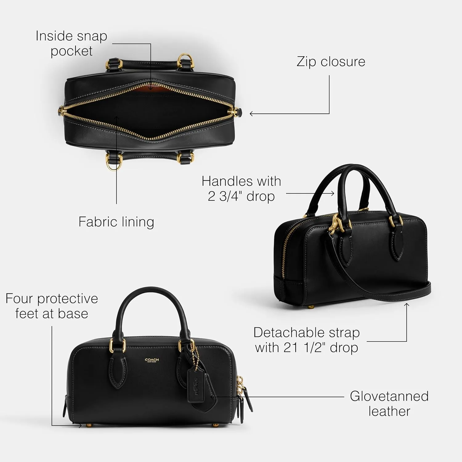 Coach Bowery Satchel 22