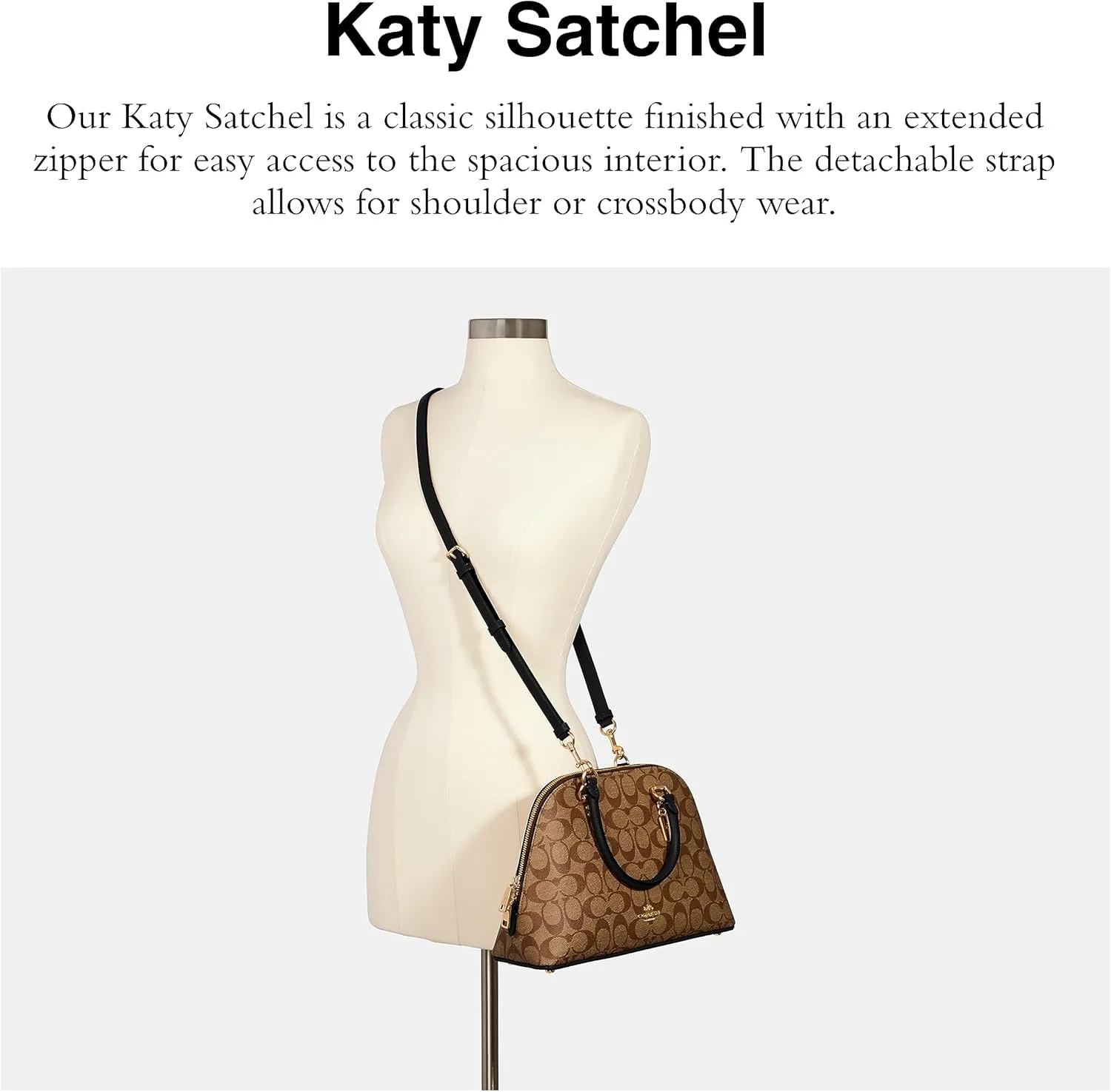 Coach Unisex Katy Satchel