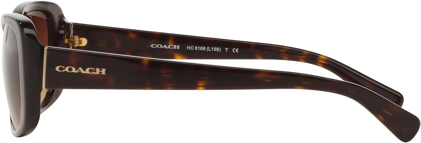 Coach Women's Hc8168 Rectangular Sunglasses