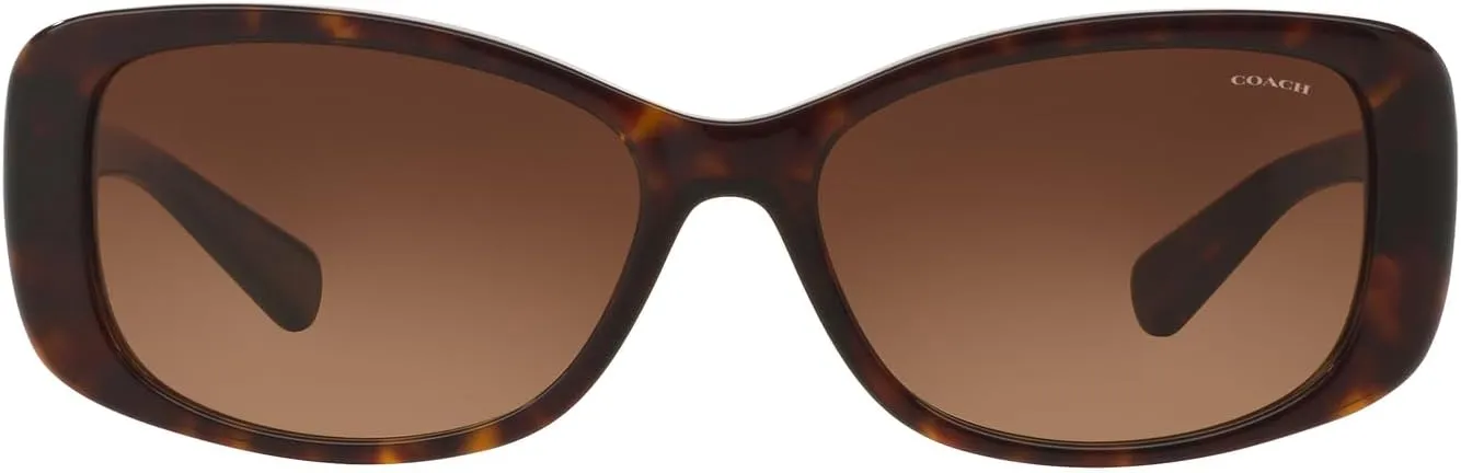 Coach Women's Hc8168 Rectangular Sunglasses