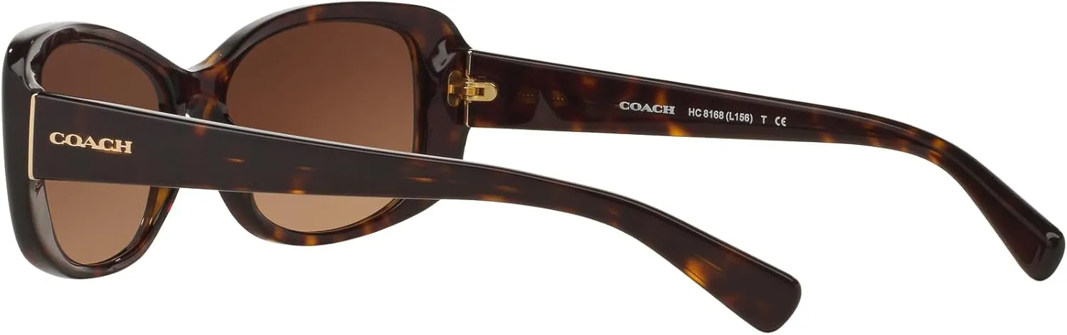 Coach Women's Hc8168 Rectangular Sunglasses