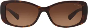 Coach Women's Hc8168 Rectangular Sunglasses