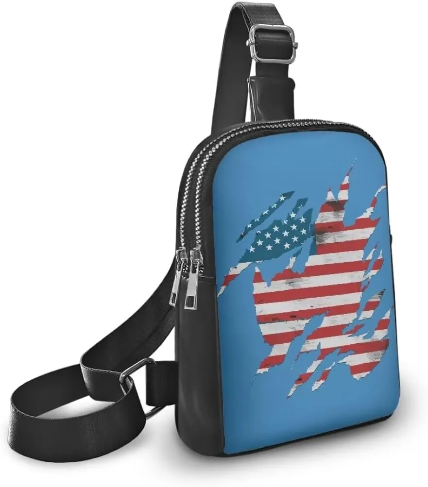 Coldinair Tie Dye Small Sling Bag for Women Crossbody Sling Backpack Fanny Packs Chest Bag for Travel,Lightweight