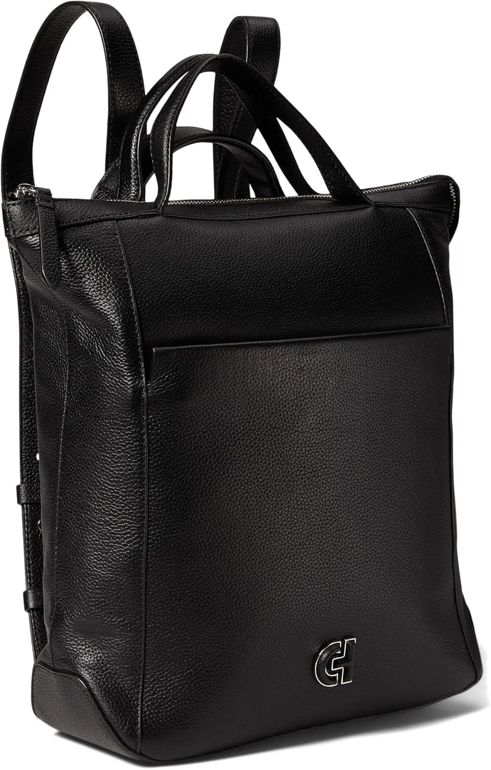 Cole Haan Grand Ambition Small Convertible Luxe Backpack, Black