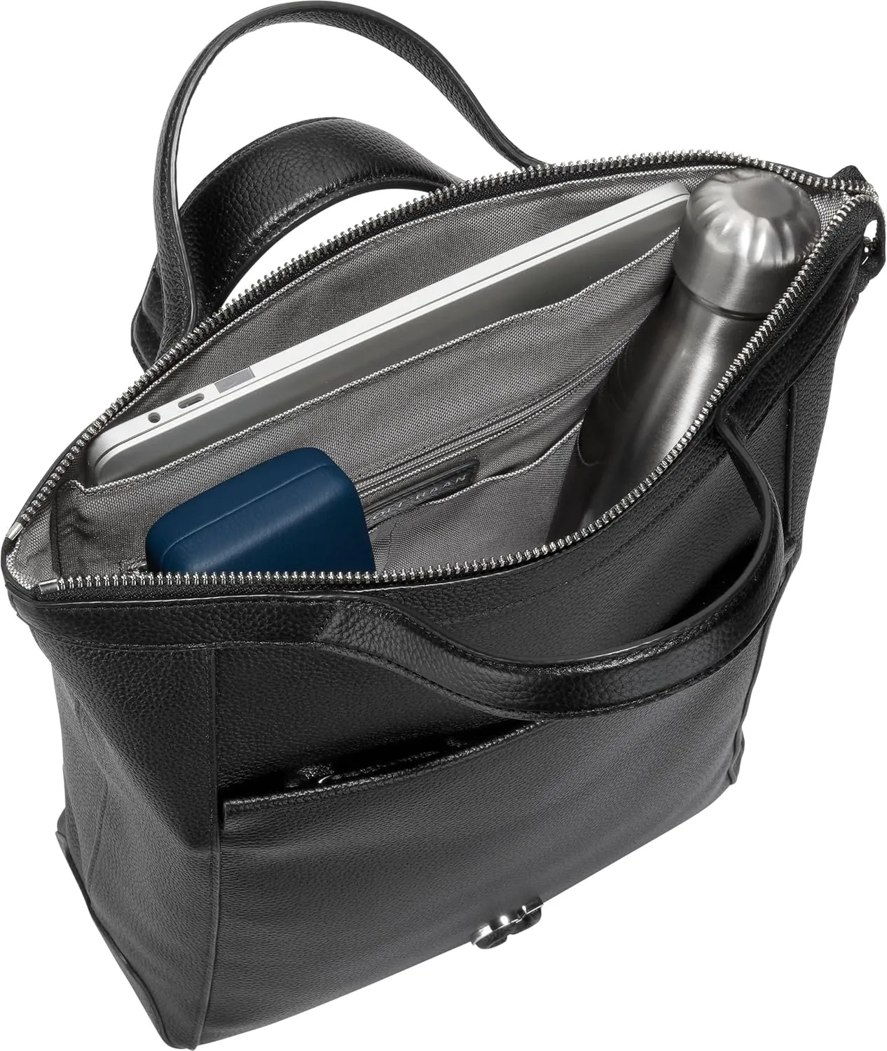 Cole Haan Grand Ambition Small Convertible Luxe Backpack, Black