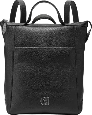Cole Haan Grand Ambition Small Convertible Luxe Backpack, Black