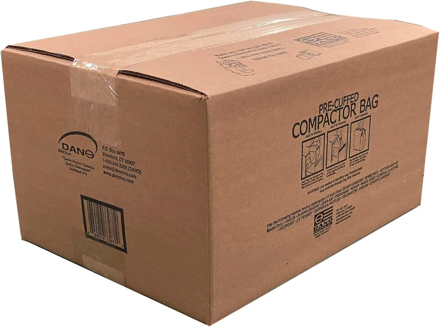 Compactor Bags Pre Cuffed (50 Pack)