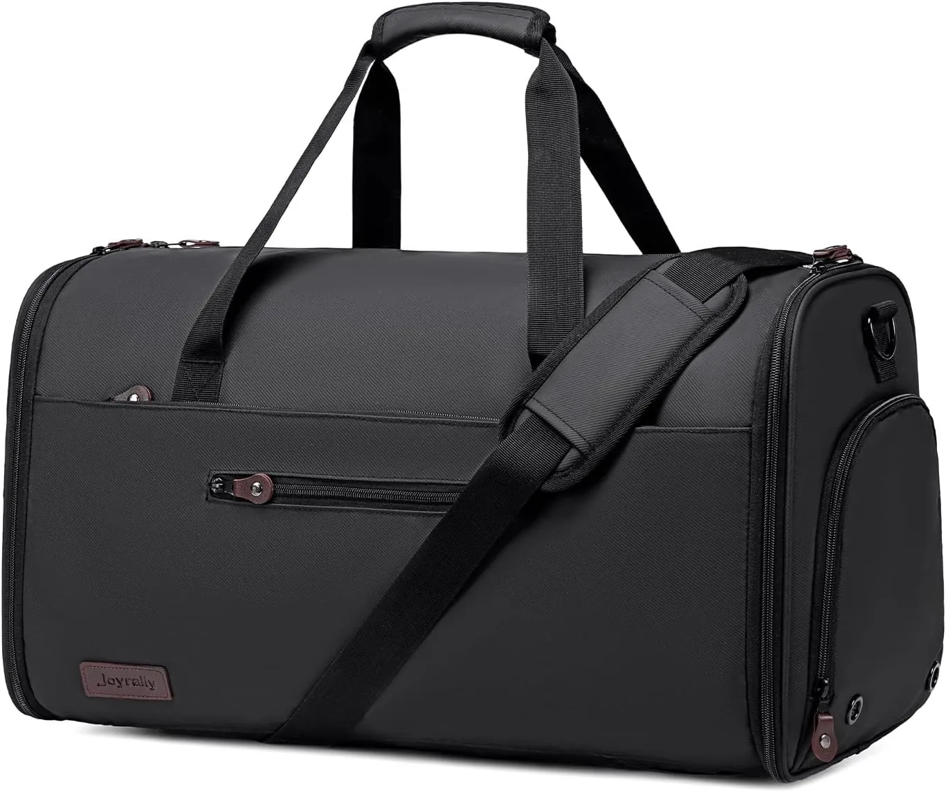Convertible Garment Bags for Travel, 2 in 1 Garment Duffle Bag for Men Women, Waterproof Carry on Garment Bag with Shoe Compartment and Shoulder Strap, Foldable Travel Suit Bag for Hanging Clothes