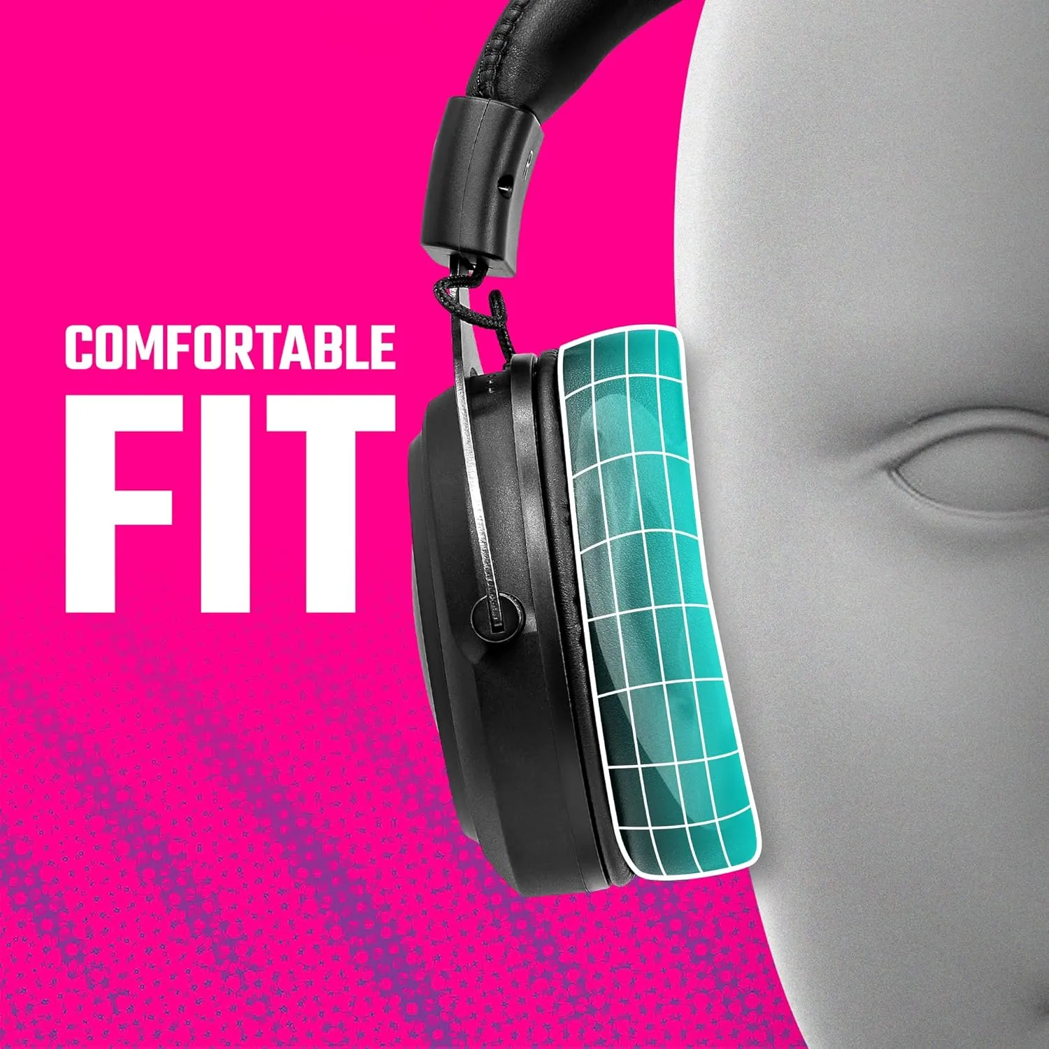 Cooler Master CH331 Gaming Headset Virtual 7.1 Surround Sound, Omnidirectional Mic, Durable Aluminum Frame, RGB Illumination, Detachable Omni-Directional Boom Mic, USB Connectivity (CH-331)