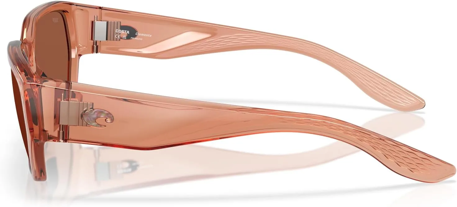 Costa Del Mar Clemente Rectangular Sunglasses