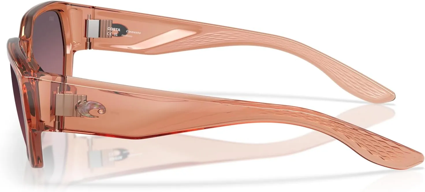 Costa Del Mar Clemente Rectangular Sunglasses