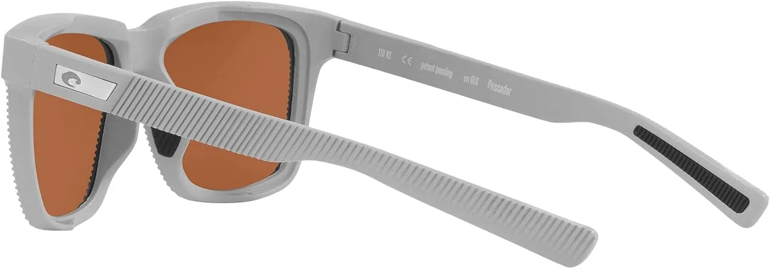 Costa Del Mar Men's Pescador Rectangular Sunglasses