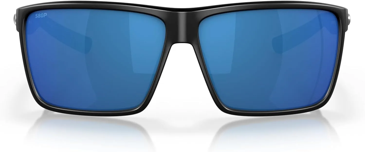 Costa Del Mar Men's Rincon Fishing and Watersports Rectangular Sunglasses