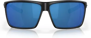 Costa Del Mar Men's Rincon Fishing and Watersports Rectangular Sunglasses