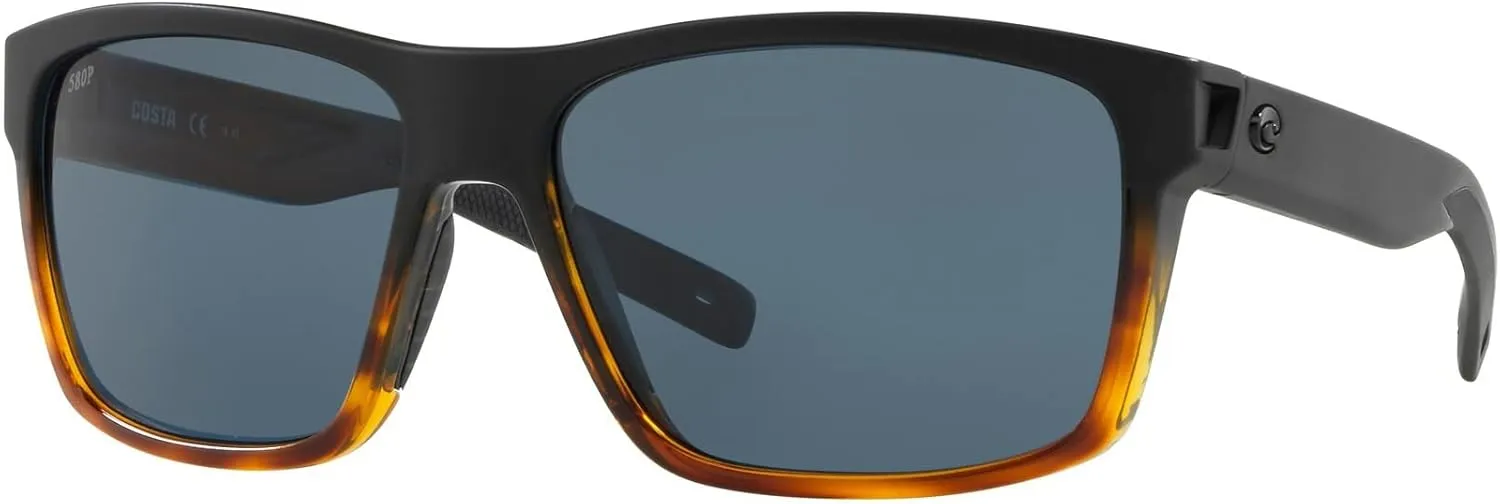 Costa Del Mar Men's Slack Tide Rectangular Sunglasses