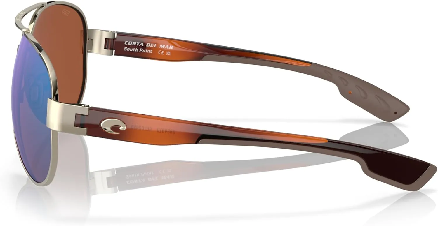 Costa Del Mar Men's South Point Aviator Sunglasses