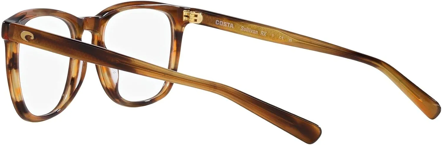 Costa Del Mar Men's Sullivan Rx Rectangular Prescription Eyewear Frames