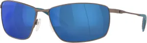 Costa Del Mar Mens Turret Rectangular Sunglasses