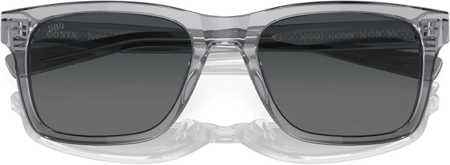 Costa Del Mar Men's Tybee Rectangular Sunglasses
