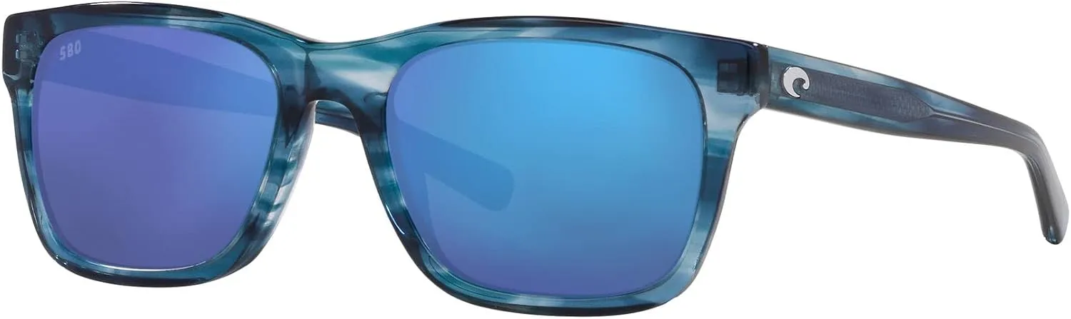 Costa Del Mar Men's Tybee Rectangular Sunglasses