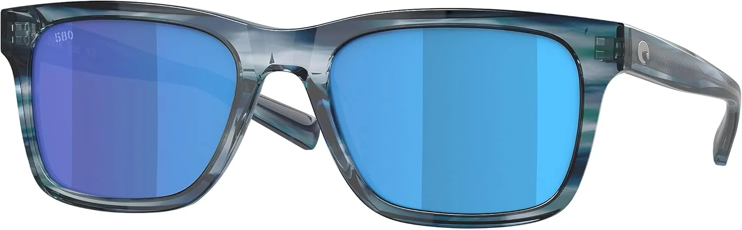 Costa Del Mar Men's Tybee Rectangular Sunglasses