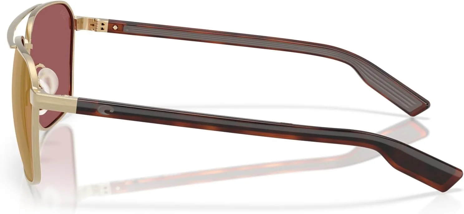Costa Del Mar Men's Wader Rectangular Sunglasses