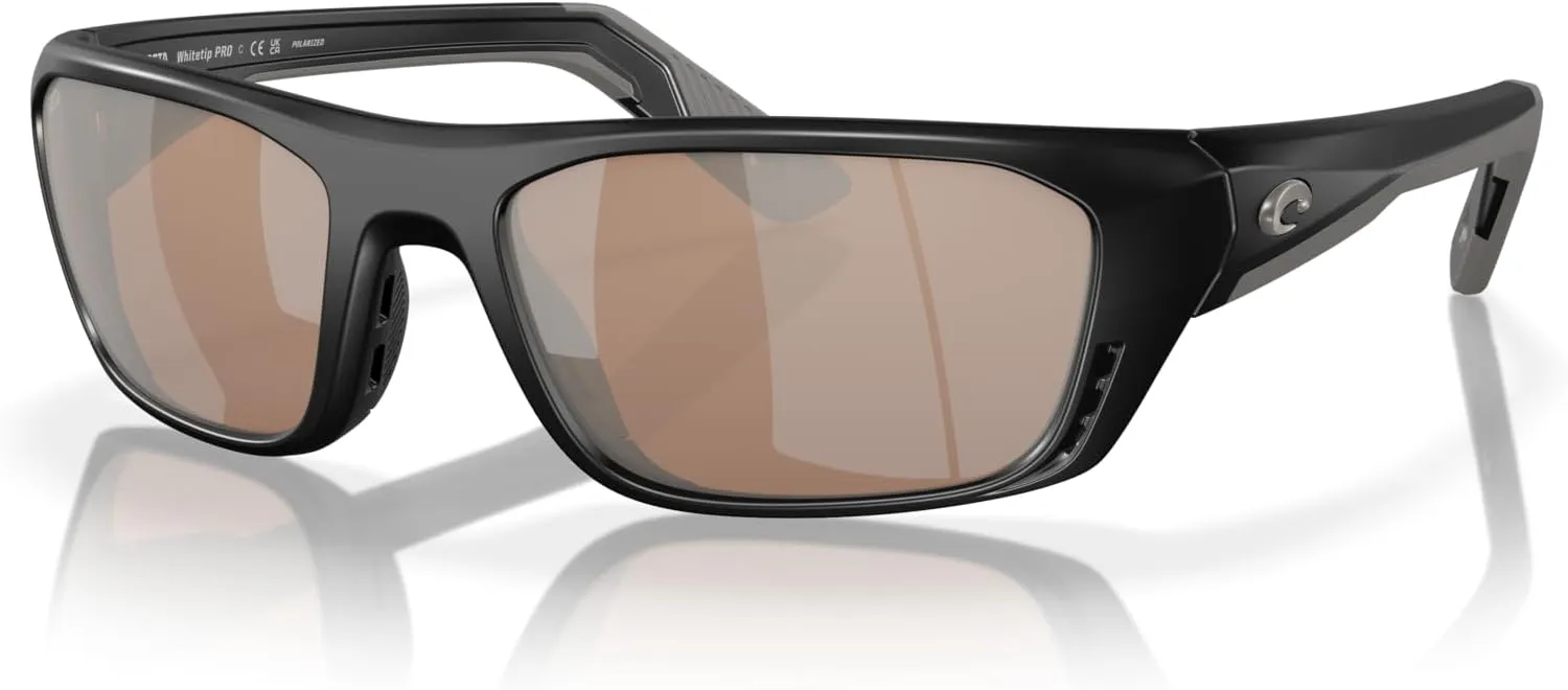 Costa Del Mar Men's Whitetip Pro Rectangular Sunglasses